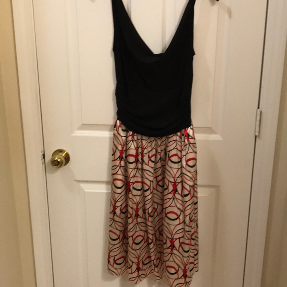 Beautiful dress with beautiful flowing bottom